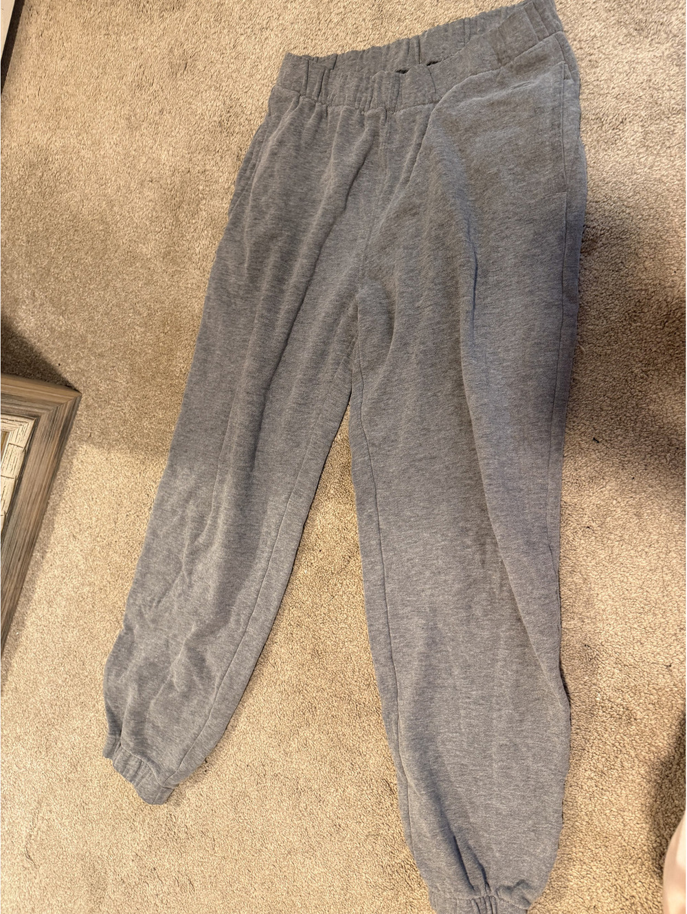 Hollister gray jogger sweatpants
